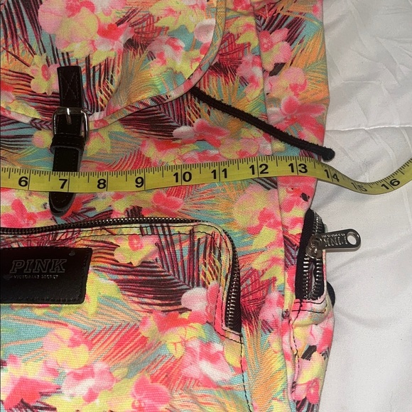 Victoria’s Secret PINK Galaxy Floral Multicolor campus Backpack - Picture 9 of 9